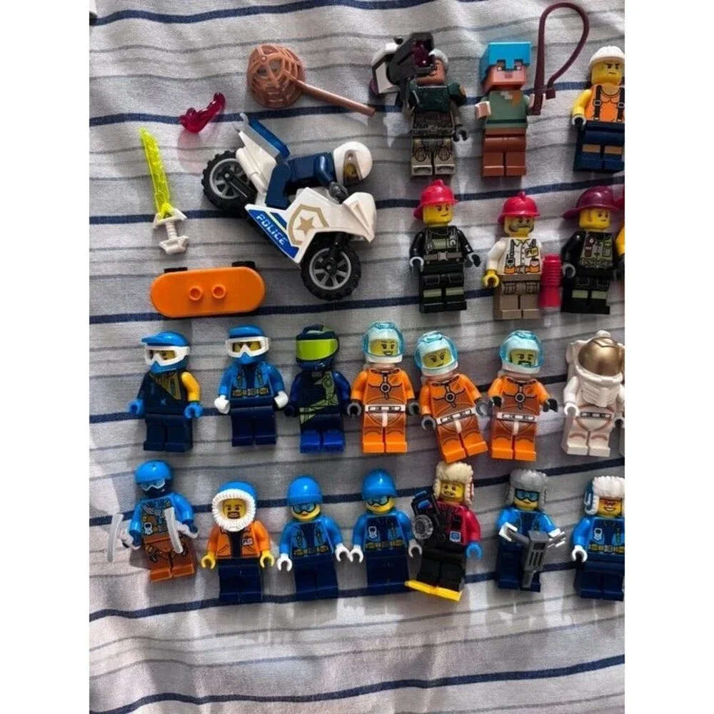 Massive Lego Lot 30 Minifigures Etc. - Read Description